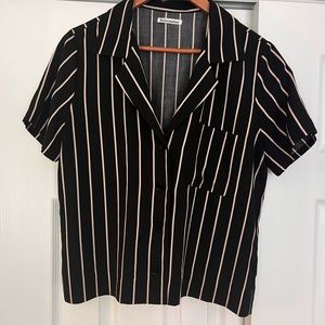 Reformation Button Up Short Sleeve
